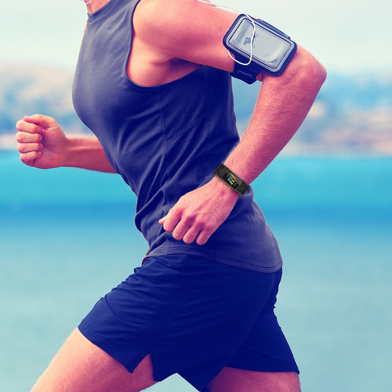 Dây Đeo Thay Thế Chất Liệu Silicon Màu Trơn Cho Fitbit-Charge 5 Silione