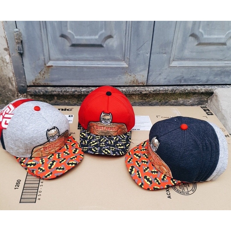 Mũ non hip hop bat man in chữ - MŨ HIPHOP BATMAN CHỮ IN BÉ TRAI 3-10 TUỔI