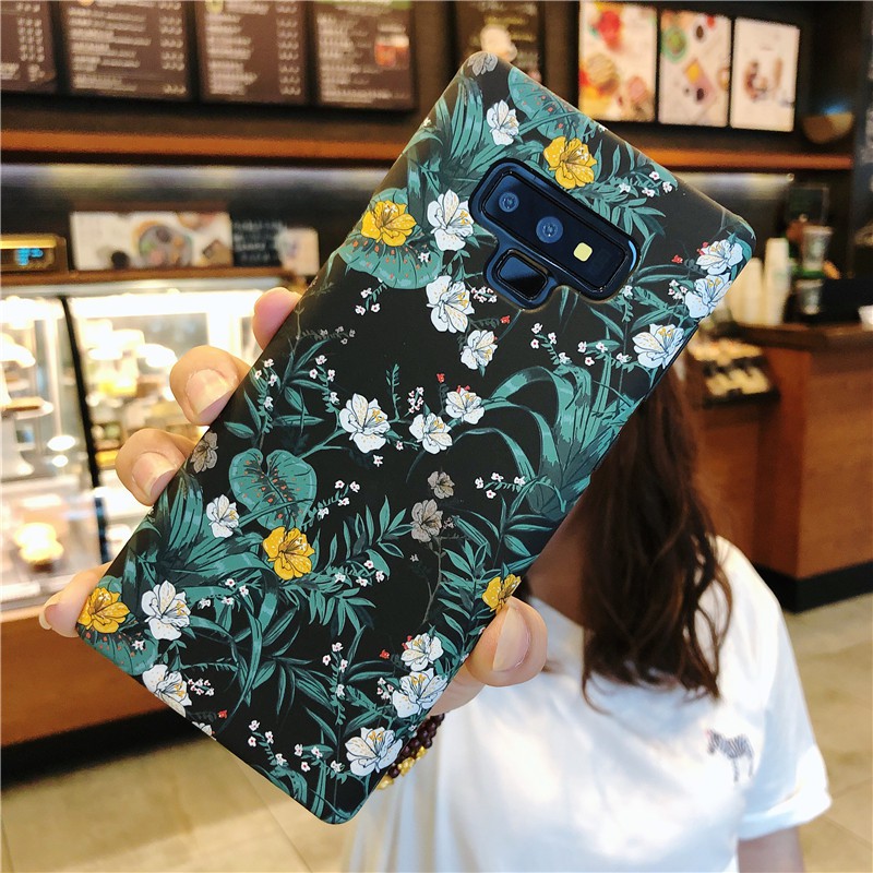 Ốp điện thoại PC cứng in hoa độc đáo cho Samsung s8 plus S9 plus Note8 Note9 note10 10pro 20 20pro S20 plus S20ultra | BigBuy360 - bigbuy360.vn