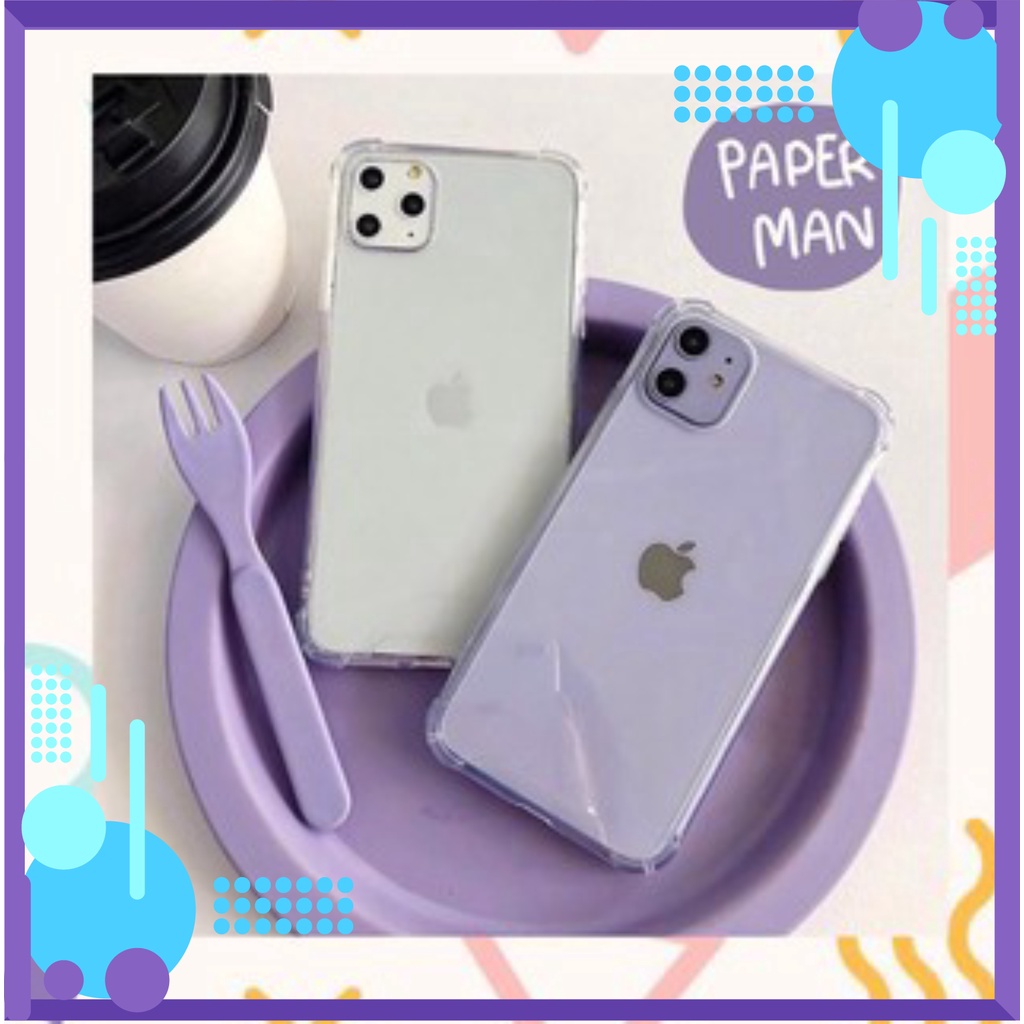 Case/Ốp IP6, IP7/8, IP6/6splus, ip7/8plus, ipxr Iphone X, XsMAX,ip11, ip11pro,ip11 pro max trong suốt, chống sốc