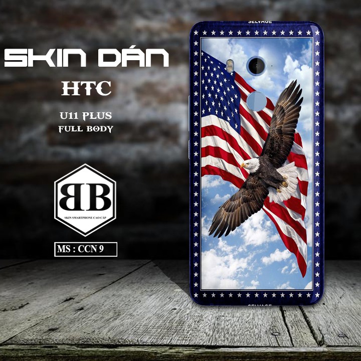 Dán Skin HTC U11 Plus Keo Dán Chuẩn 3M dùng thay ốp lưng in hình cực đẹp