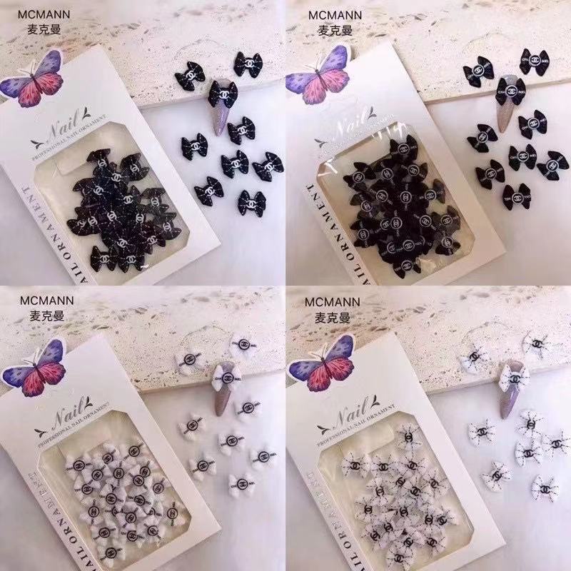 SET CHARM NƠ TRANG TRÍ NAIL KHOẢNG 20 CÁI/SET