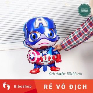 BÓNG SIÊU NHÂN - BÓNG BIỆT ĐỘI SIÊU NHÂN, BÓNG NGƯỜI NHỆN, BÓNG CAPTAIN AMERICAN, BÓNG NHÔM TRÁNG NHŨ LOẠI DÀY MỊN SỊN