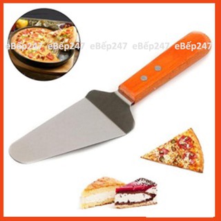 [Siêu rẻ+Freeship] Xẻng xúc bánh bằng thép không gỉ cao cấp hình tam giác - eBếp247