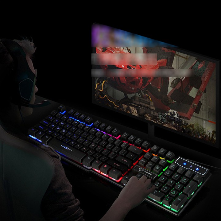 Bàn phím game thủ Divipard GK-50 GK-20 LED Rainbow