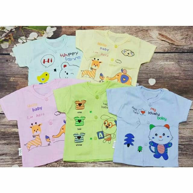 Áo Cộc cotton sơ sinh,Hàng Đẹp(sỉ,Lẻ)
