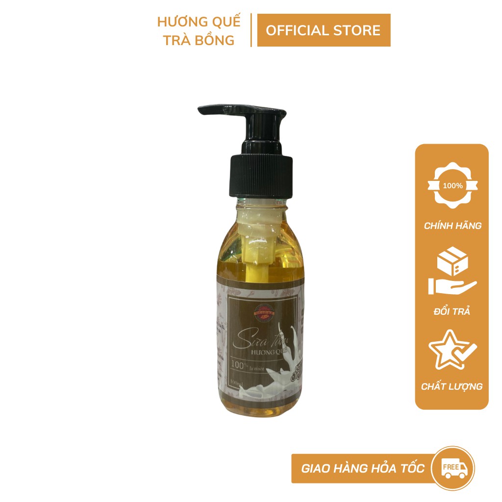 Sữa Tắm Quế - Hương Quế Trà Bồng 100ml
