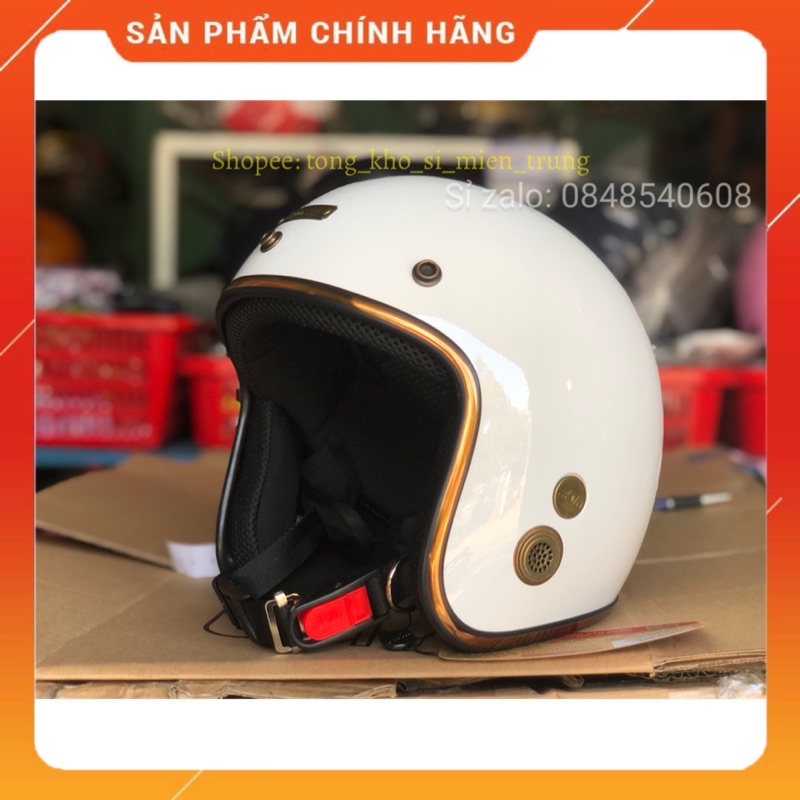 Mũ Bảo Hiểm 3/4 ASIA MT-124D - MT124D cao cấp đủ màu giá rẻ bảo hành 12T