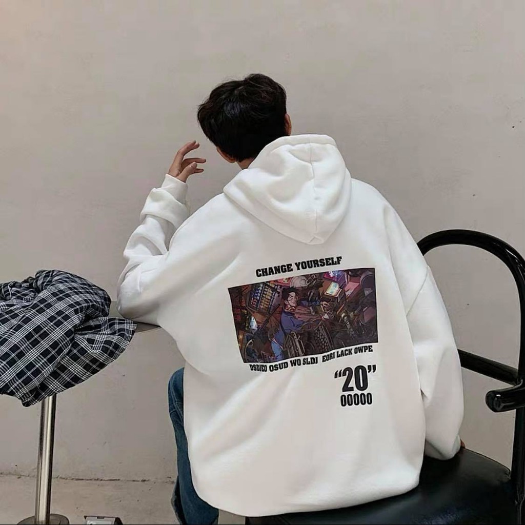 ÁO KHOÁC HOODIE in Change Youself nam nữ | BigBuy360 - bigbuy360.vn