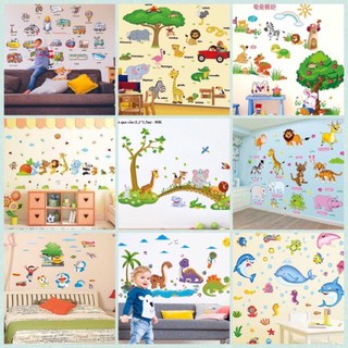 [CỰC_RẺ] Tranh dán tường cho bé - Decal dán tường cho bé có keo sẵn bóc dán dễ dàng