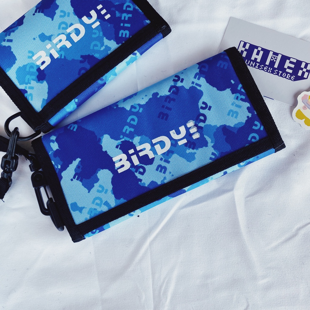 Ví Birdy Blue Camo tặng kèm dây đeo - Kamex backpack