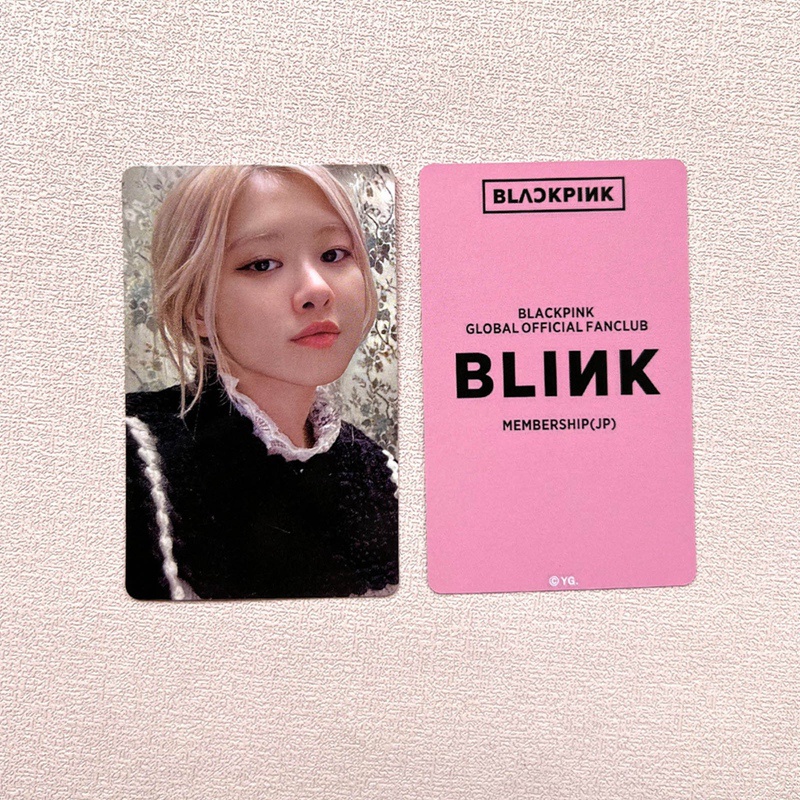 Set 4 Thẻ Hình Lomo Card Jennie Lisa Jisoo BLACKPINK