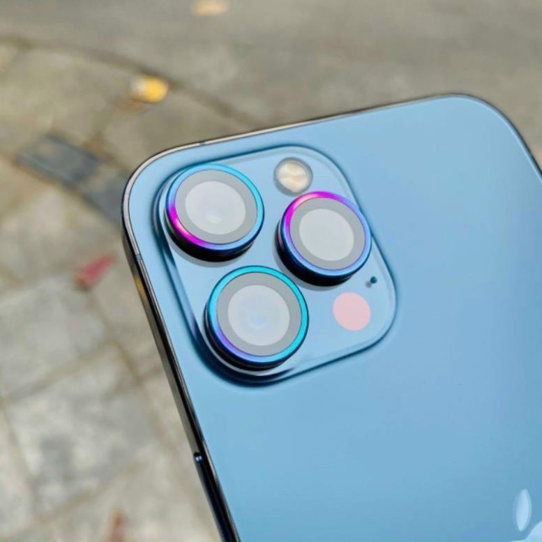 Kính cường lực mắt camera iphone titan đa màu sắc 11 PRO MAX 12 PRO MAX 13 PRO MAX 14 PRO MAX 15 PRO MAX