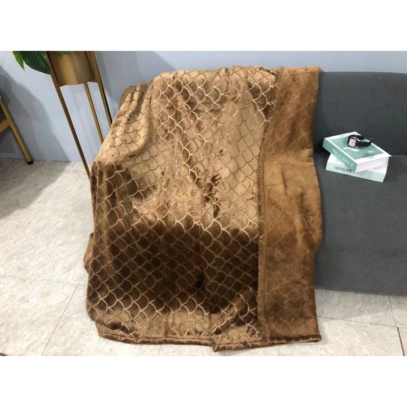 CHĂN LÔNG THỎ RENOWN CAO CẤP NẶNG 2,4kg CẢ TÚI RỘNG 2m*2m3