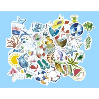 10 Stickers Summer Holiday
