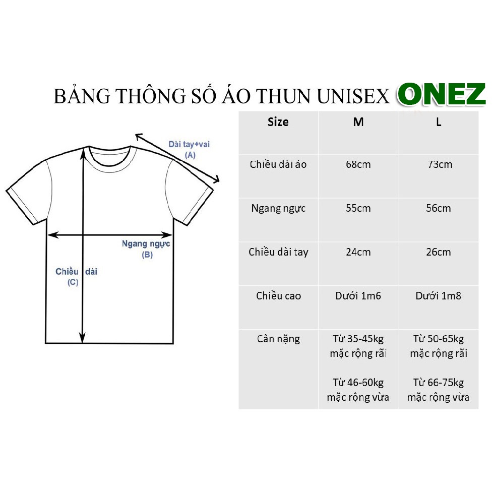 Áo thun tay lỡ form rộng unisex OneZ ACOHA