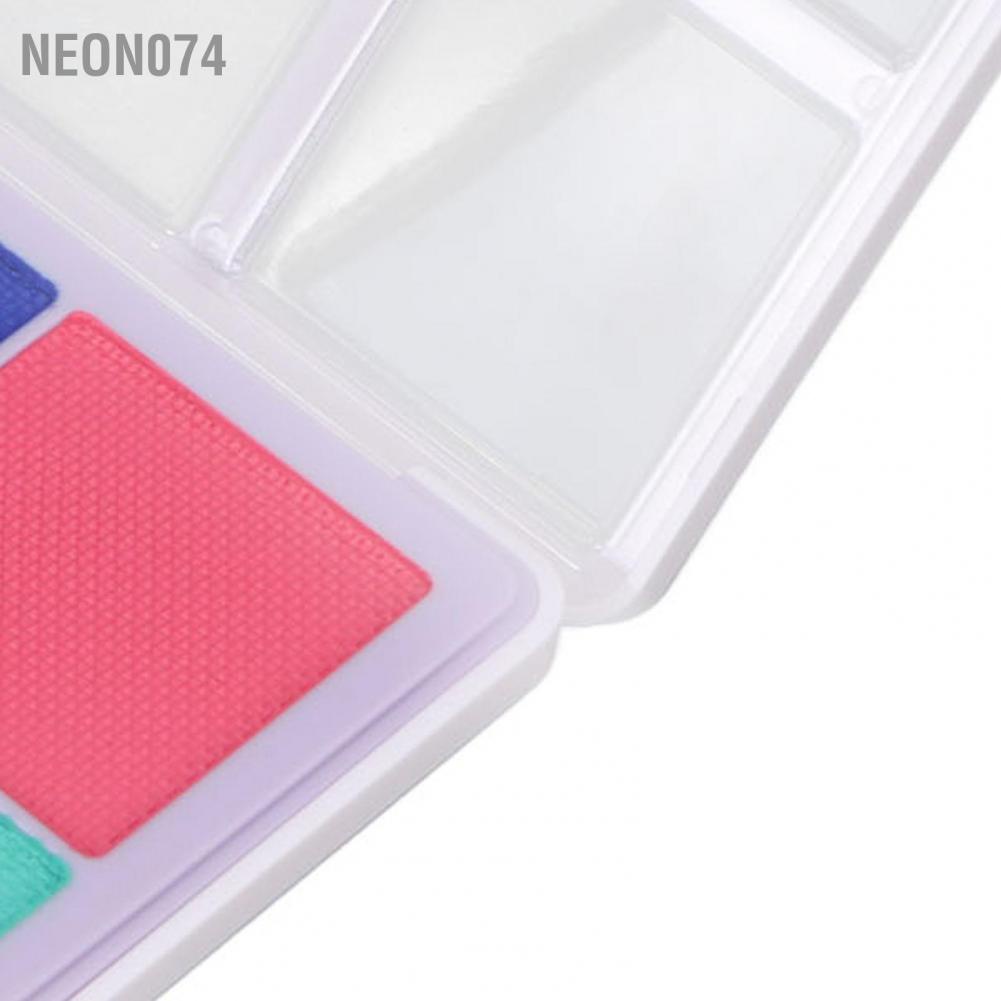 Neon074 Face Body Paint 4 Colors Matte Bright Long Lasting Water Soluble Makeup Pigment for Cosplay Holiday 1.41oz