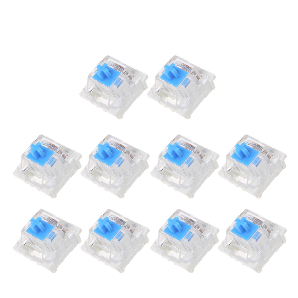 Set 10 công tắc cơ 3 chấu cho bàn phím Cherry MX