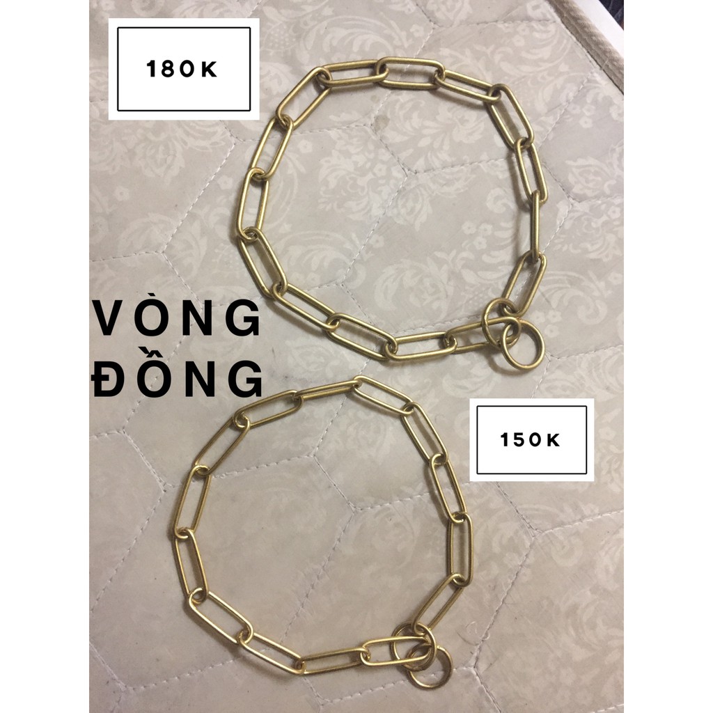 Xích cổ chó bằng đồng thau , huấn luyện kỷ luật thú cưng , vòng cổ đi show rottweiler