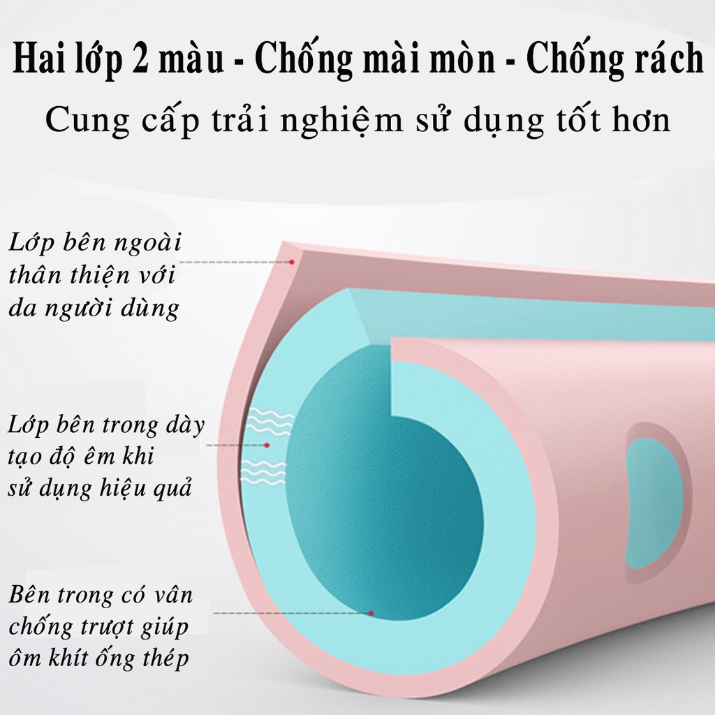 Vòng Lắc Eo Giảm Mỡ Bụng Lõi Thép Không Gỉ - Có Thể Điều Chỉnh Cân Nặng Dụng Cụ Tập Bụng Thon Giảm Mỡ Bụng Hãng Amalife