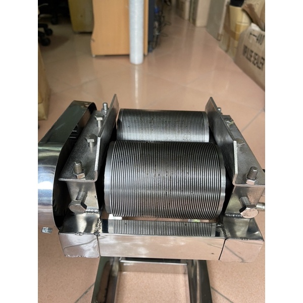 Máy thái bì lợn quay tay - máy thái bì heo inox