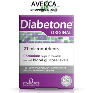 Vitamin Tổng Hợp Dành Cho Người Tiểu Đường DIABETONE® Vitabiotics – Duy Trì Đường Huyết Ổn Định Hộp 30 Viên