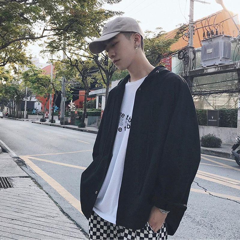 Áo khoác sơ mi hoodie City Cycle - Áo chống nắng nam nữ Unisex form rộng Local Brand | BigBuy360 - bigbuy360.vn