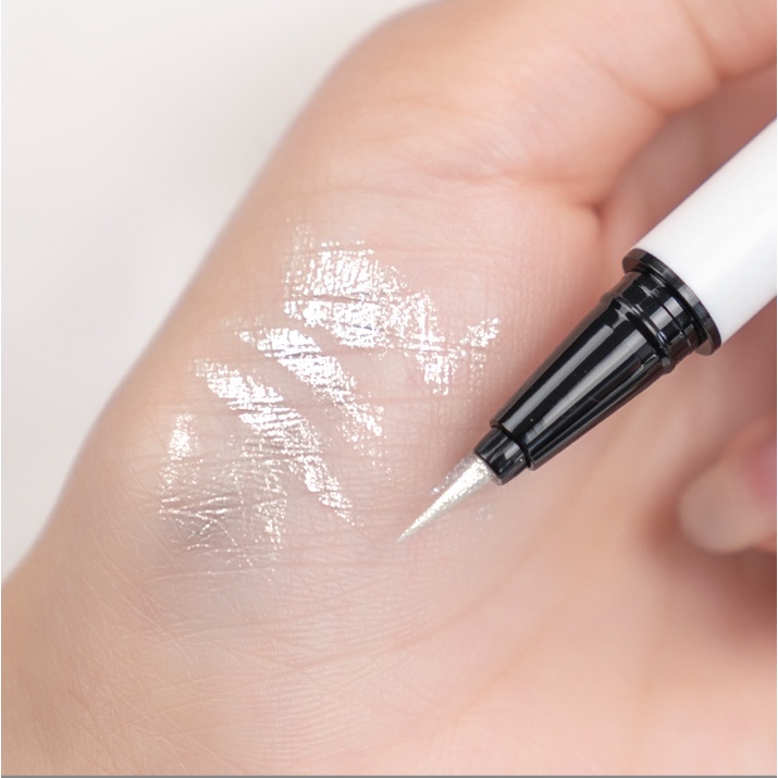 Bút Kẻ Mắt Highlight Guicami Bút sáp nhũ trắng siêu mịn lâu trôi highlight bling bling cho mắt siêu lung linh