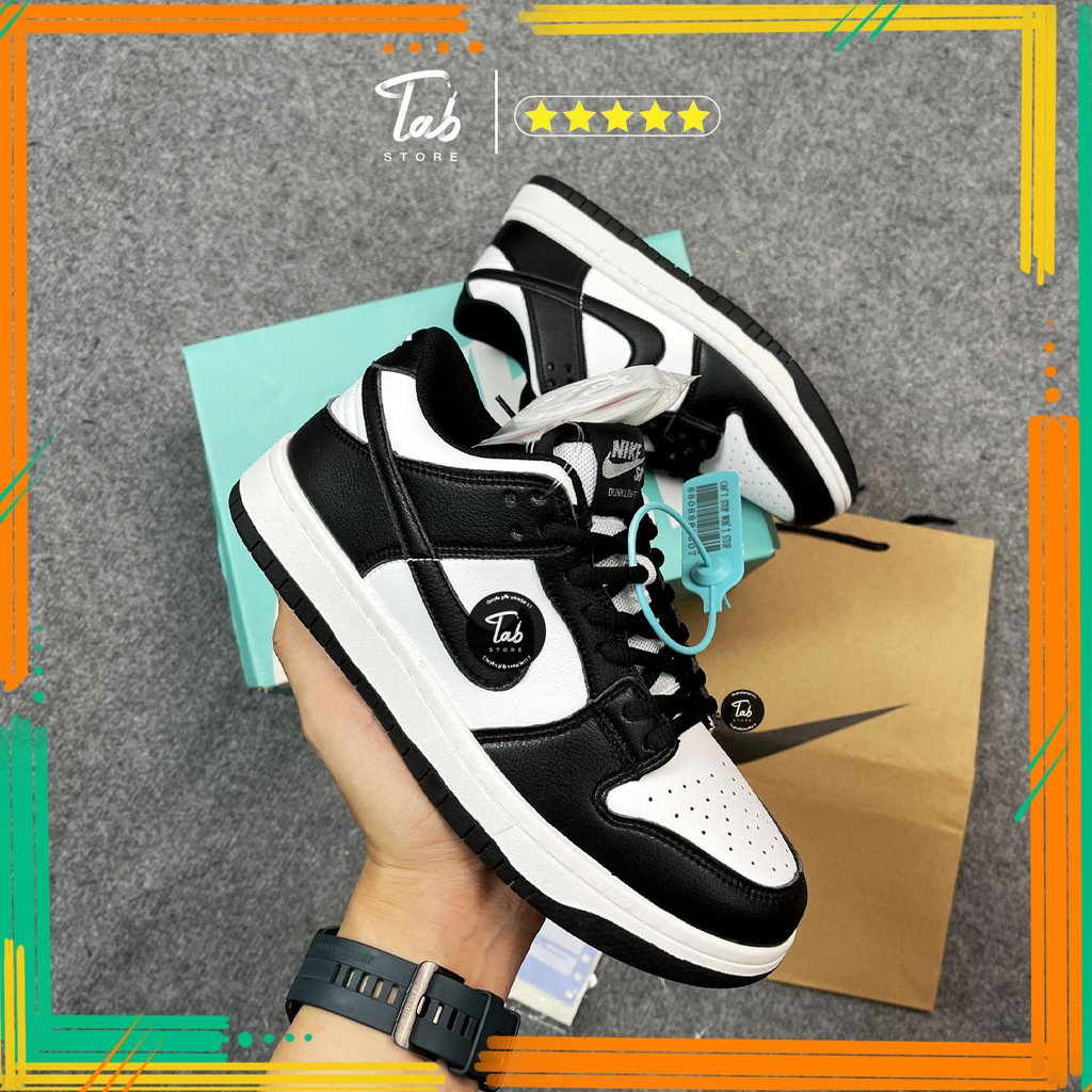 [TabSneaker] Giày SP DUNK Black White Hàng Chuẩn, Sneaker Full Box