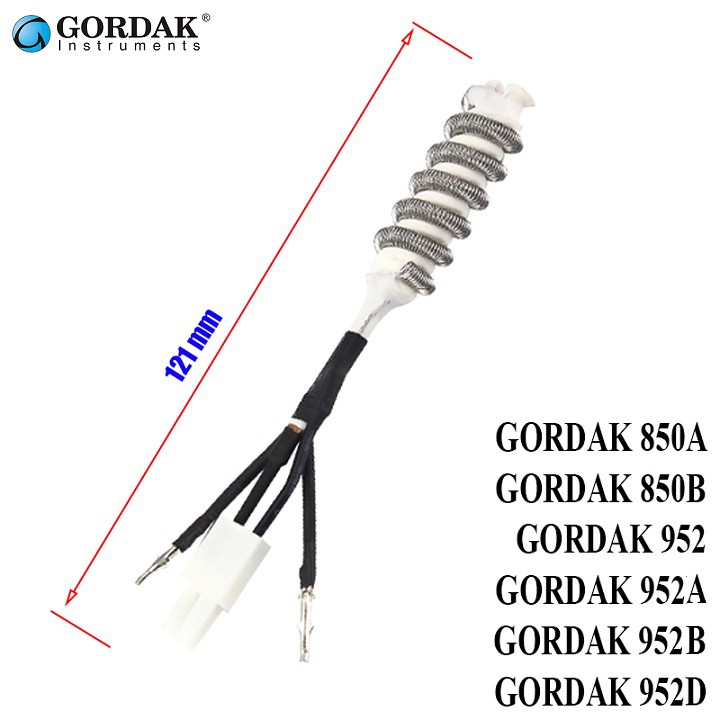 Ruột tay khò Quick/Gordak loại 4 dây dùng cho trạm 850A-850B-952-952A