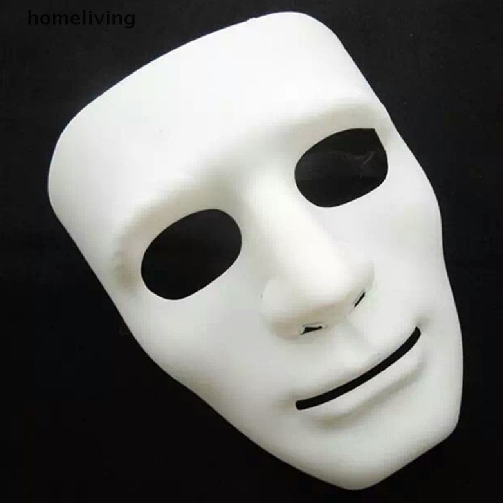 Mặt Nạ Hóa Trang Màu Trắng Đen Unisex