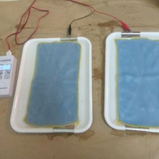 Máy trị mồ hôi tay chân tự động đảo chiều