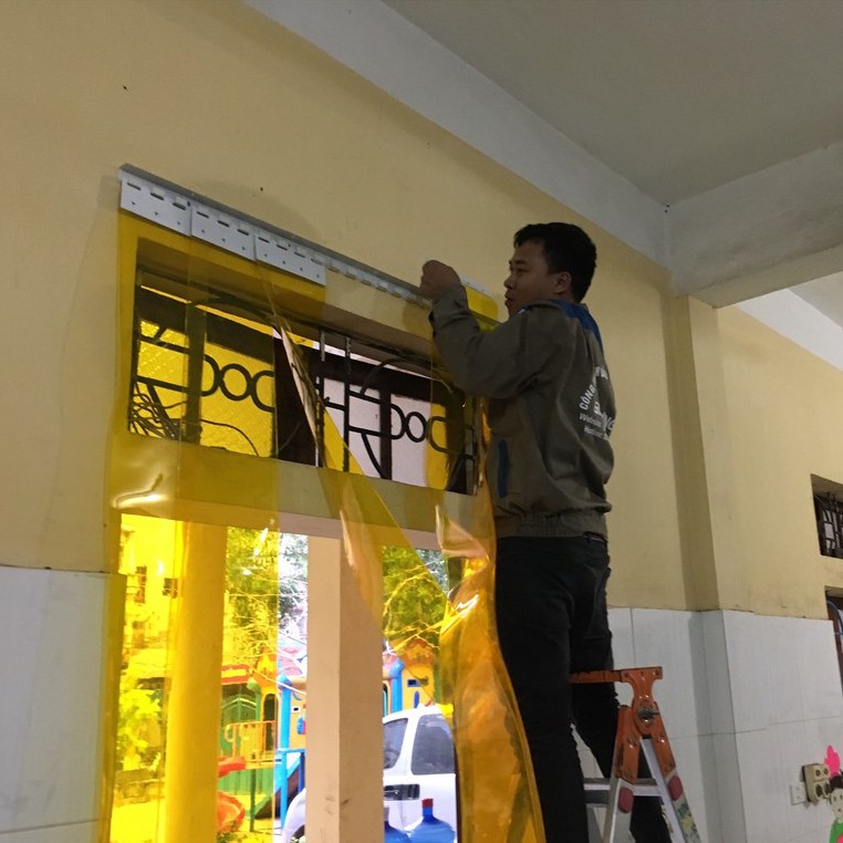 Rèm nhựa PVC ngăn lạnh HOÀNG KHÁNH PRODUCT  - Rèm nhựa ngăn lạnh, Màn nhựa PVC giá rẻ