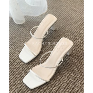 Dép vimily cao gót 2 quai mảnh