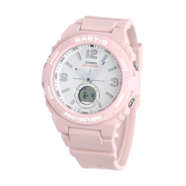 Đồng hồ nữ dây nhựa Casio Baby-G chính hãng Anh Khuê BGA-260SC-4ADR