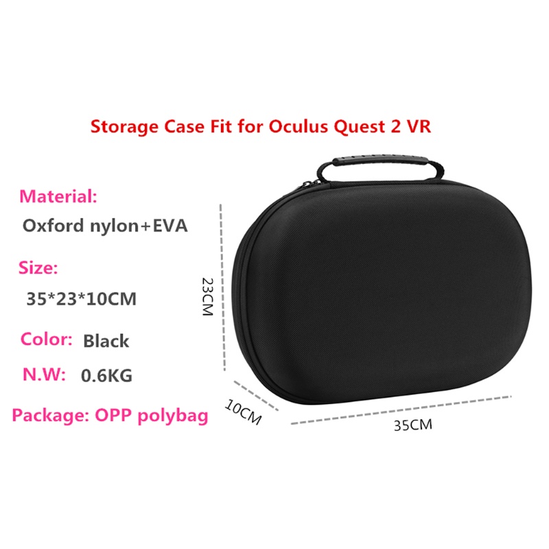 zzz Suitable for -Oculus quest 2 VR second-generation storage bag all-in-one headset virtual game console bag | BigBuy360 - bigbuy360.vn