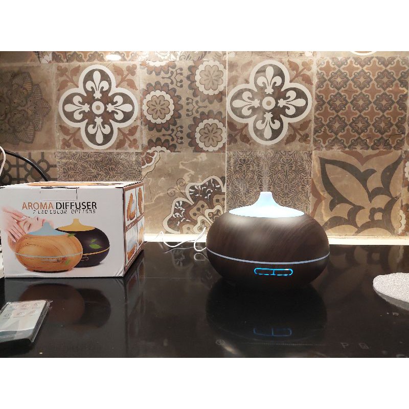 [XẢ KHO-GIẢM GIÁ 25%] MÁY XÔNG TINH DẦU AROMA DIFFUSER|KHUYẾN MÃI REMOTE|BẢO HÀNH 6 THÁNG|1 ĐỔI 1 TRONG 7 NGÀY