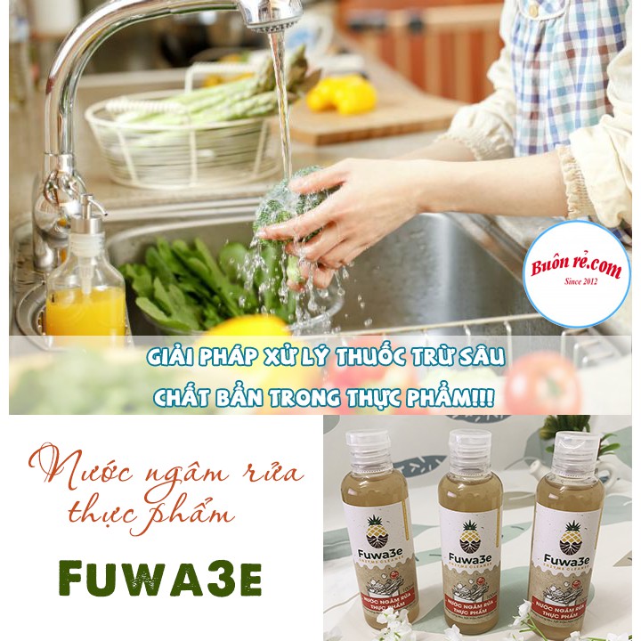 Nước ngâm rửa thực phẩm Fuwa3e 100ml an toàn vệ sinh thực phẩm Buôn Rẻ 01296