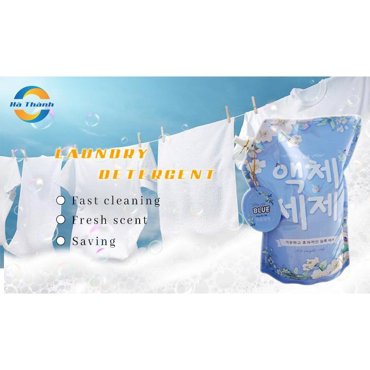 Nước Giặt Blue Hàn Quốc Hương Thảo Mộc Hàng Chính Hãng 2000ML