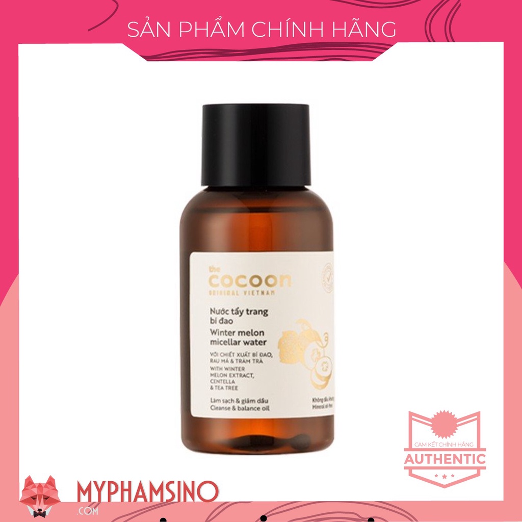 Nước tẩy trang Cocoon Bí Đao 140ml