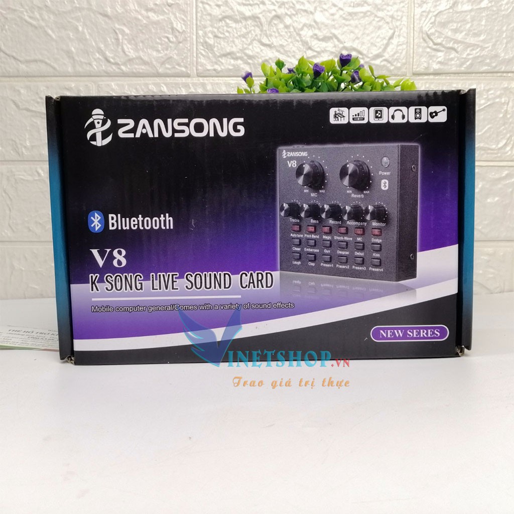 Combo BM900 Woaichang Sound Cad V8 Zansong Chân kẹp Màng lọc Bộ Đủ Live Stream