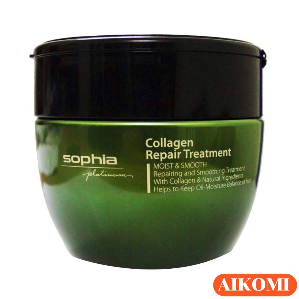 Ủ TÓC COLLAGEN - KEM Ủ TÓC PHỤC HỒI COLLAGEN SOPHIA 450ML CHÍNH HÃNG