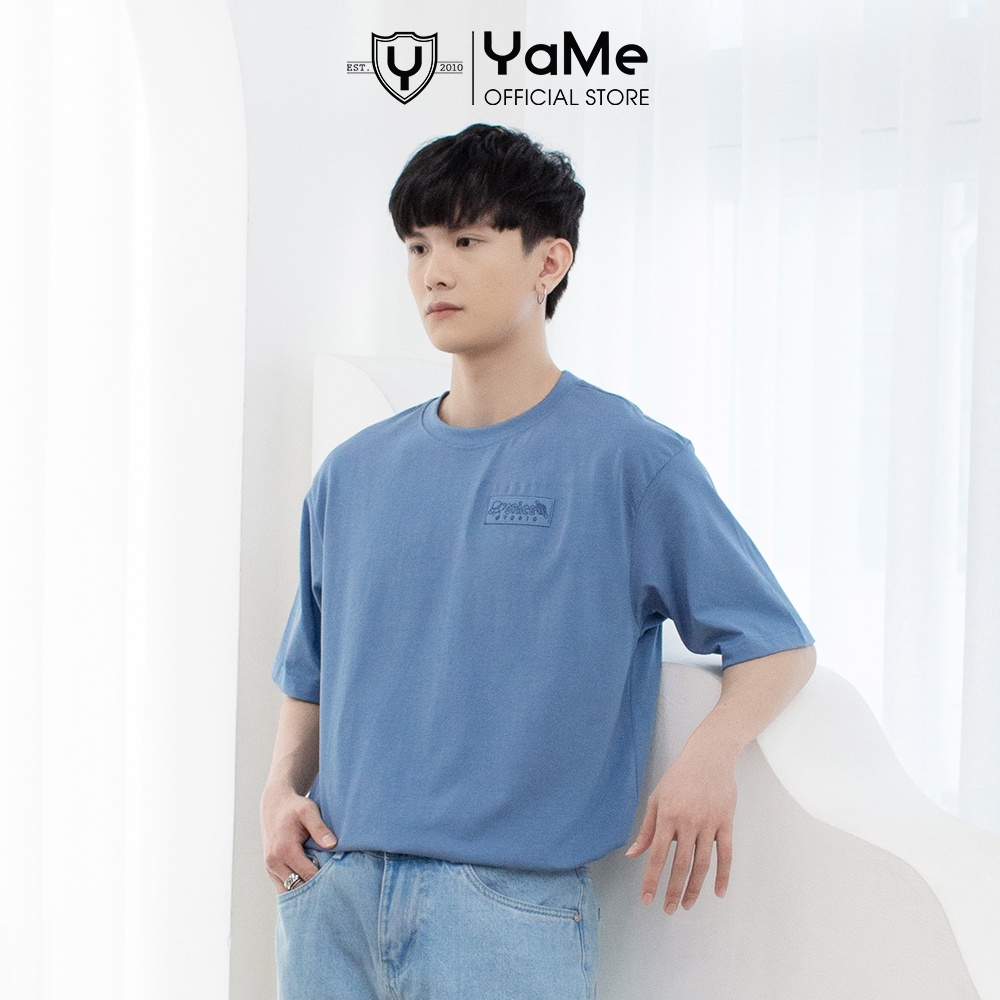 Áo Phông Nam Tay Ngắn Trơn Cổ Tròn Đơn Giản Y2010 Ngân Hà Space Ver14 20548