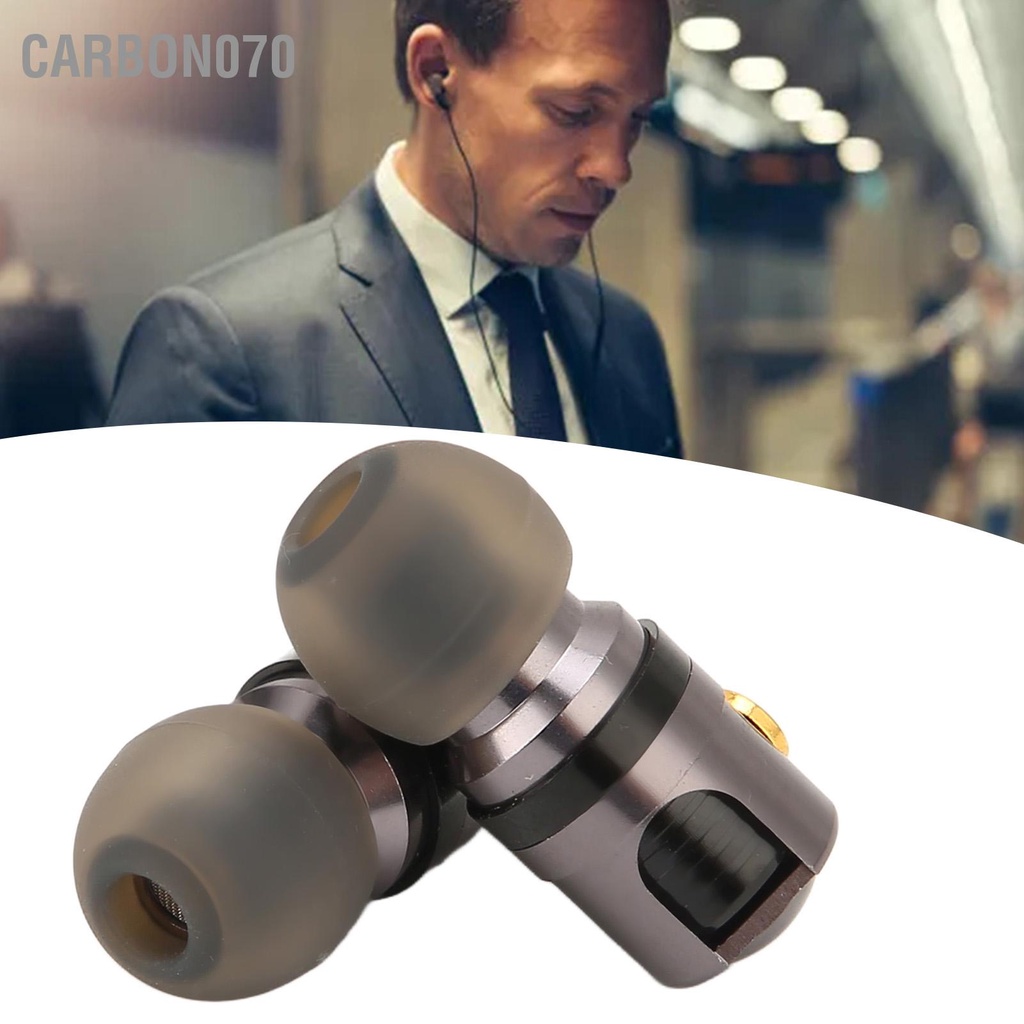 [Hàng Sẵn] Tai nghe nhét tai MMCX 0.4 inch DIY kết nối âm trầm HiFi sâu cho SE215 SE315 SE425 SE535 SE846【Carbon070】