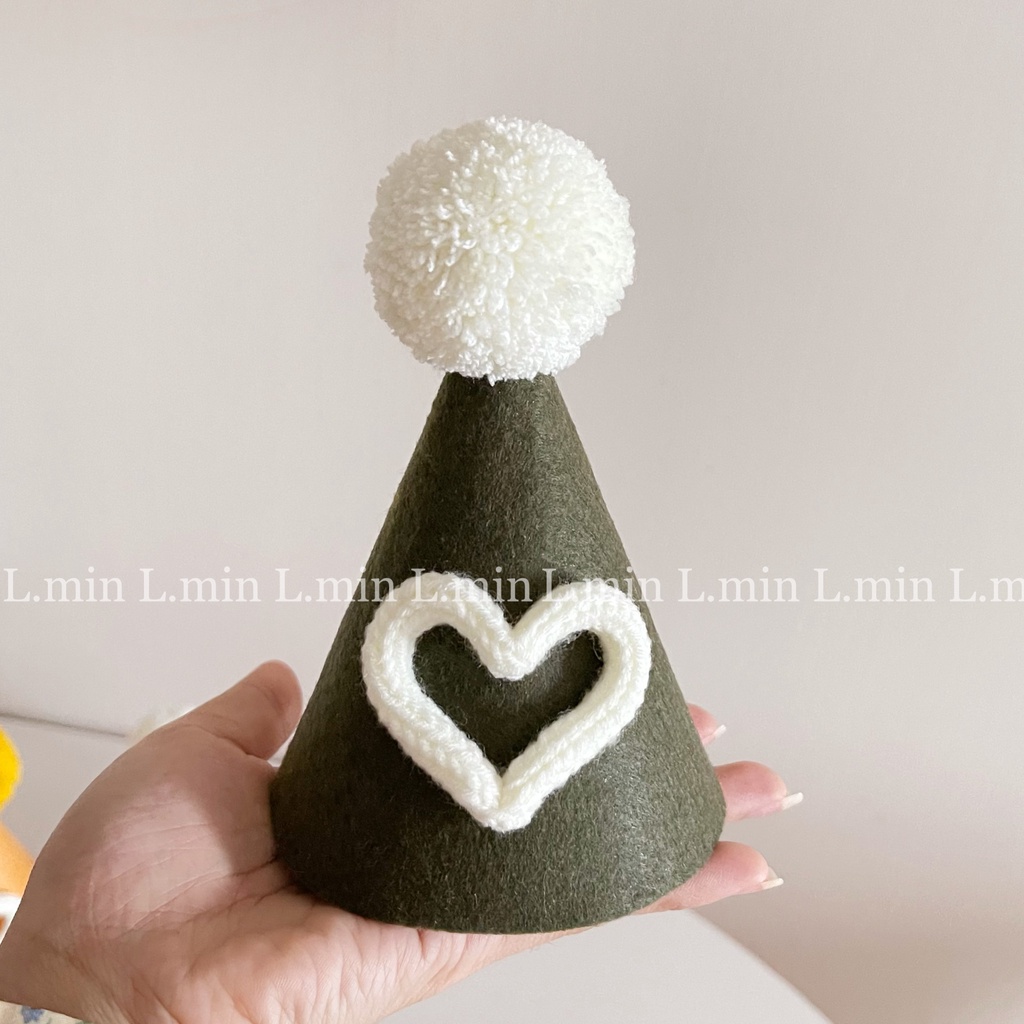 Nón party holiday made by l.min