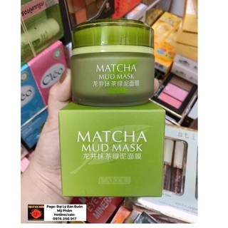 ✨MẶT NẠ MATCHA MUD MASK HÃNG LAIKOU NỘI ĐỊA TRUNG - CHIẾT XUẤT BÙN NON VÀ MATCHA TƯƠI