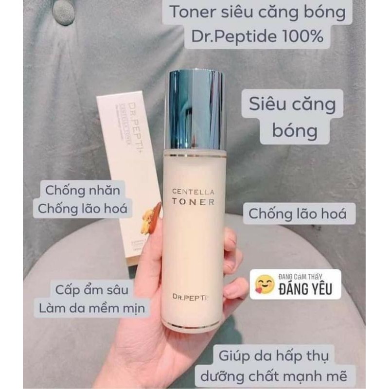 Toner Siêu Căng Bóng Dr Pepti