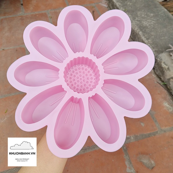 Khuôn hoa hướng dương 9 cánh 27cm