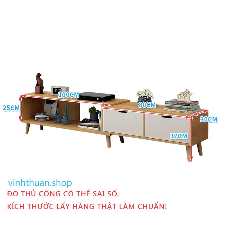 FU91W/FU91Y Tủ kệ Tivi đơn giản phong cách Bắc Âu đồ nội thất cỡ nhỏ phòng khách gỗ