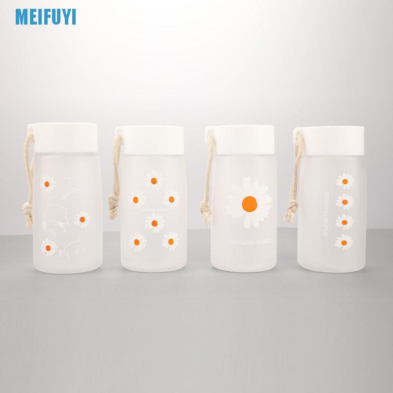 Bình Nước Nhựa Trong Suốt 500ml 439v Hình Hoa Cúc Nhỏ